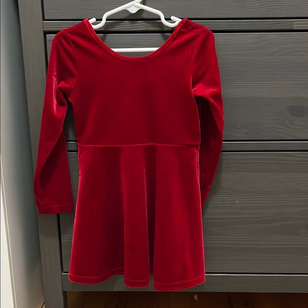 Children’s Place Red Velvet Kids Dress